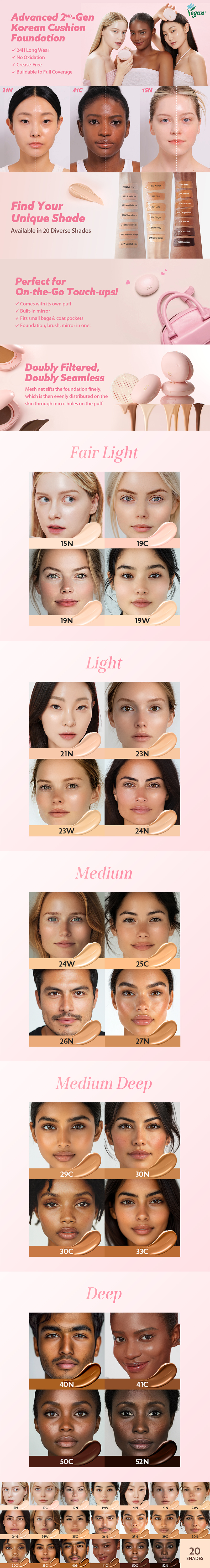 Milk Touch All-day Skin Fit Milky Glow Cushion 15g